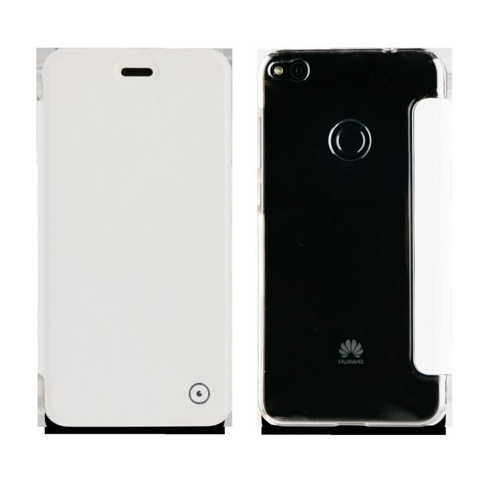 Muvit Etui Folio Blanc Huawei P8 Lite 2017