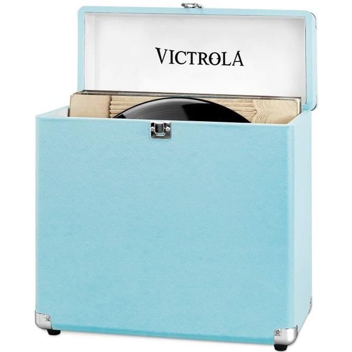 VICTROLA Caisse Rétro - Turquoise
