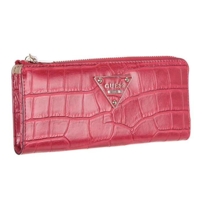 GUESS Portefeuille RHODA Rouge Femme