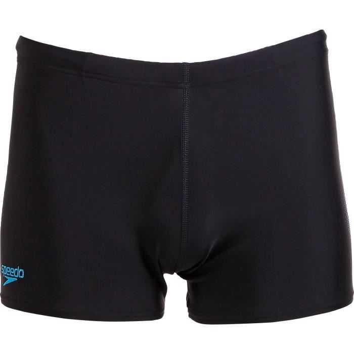 SPEEDO Boxer de bain Placement - Noir et bleu