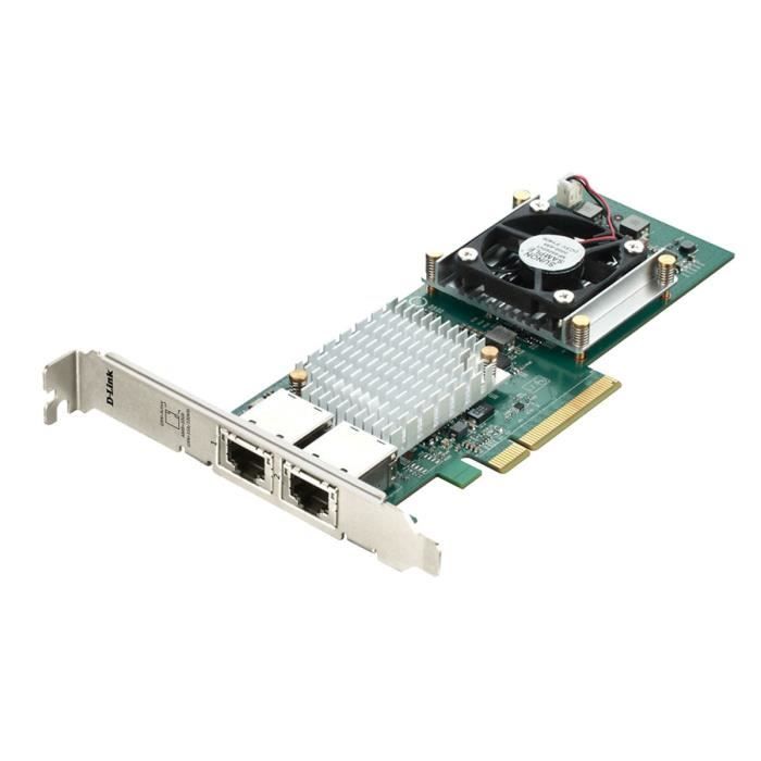 D-Link - Adaptateur PCIe 10 Gigabits Ethernet doub
