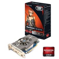 CARTE GRAPHIQUE INTERNE Sapphire AMD Radeon HD6770 1Go GDDR5 CARTE GRAPHIQUE INTERNE Sapphire AMD Radeon HD6770 1Go GDDR5