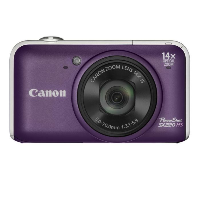 Un Canon CANON PowerShot SX220HS violet à un tel prix  Cest sur