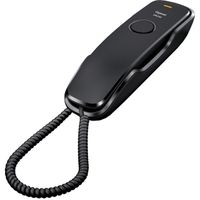 Téléphone fixe GIGASET DA210 Noir Filaire Téléphone fixe GIGASET DA210 Noir Filaire