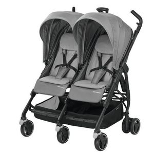 BEBE CONFORT Poussette Canne Double Dana for 2 - Concrete Grey