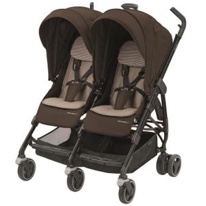 BEBE CONFORT Poussette Canne Double Dana for 2 - Earth Brown