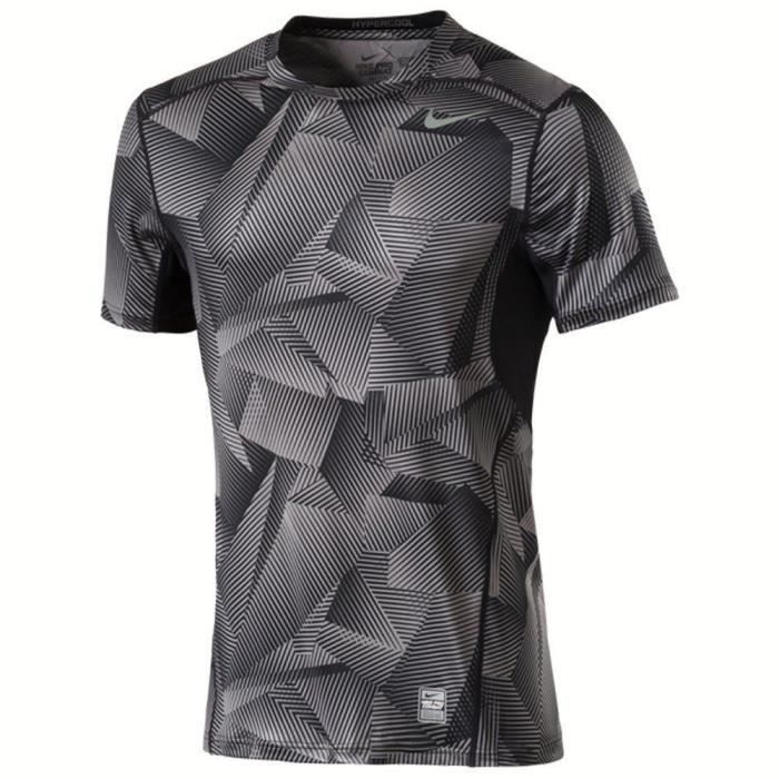 NIKE T-shirt Np Hypercool Fttd Gfx - Homme - Noir