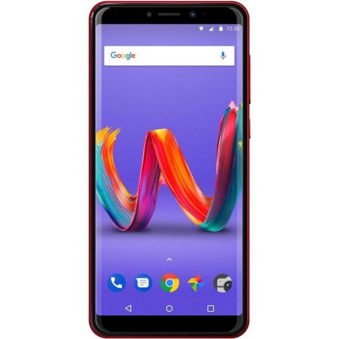 WIKO Harry2 Smartphone 16Go Rouge