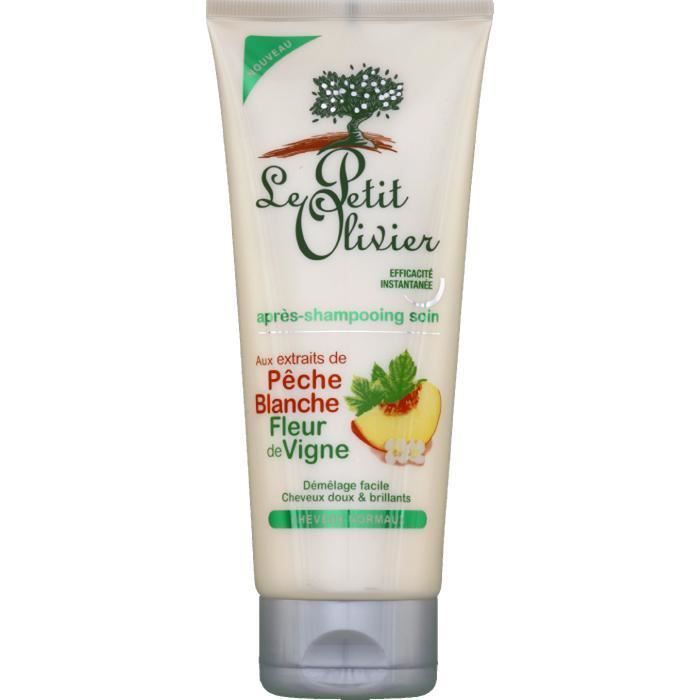 LE PETIT OLIVIER Après-shampoing Pêche blanche et Fleur de Vigne - 200 ml