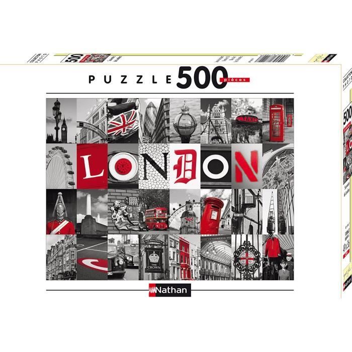 Puzzle Souvenirs De Londres 500 pcs