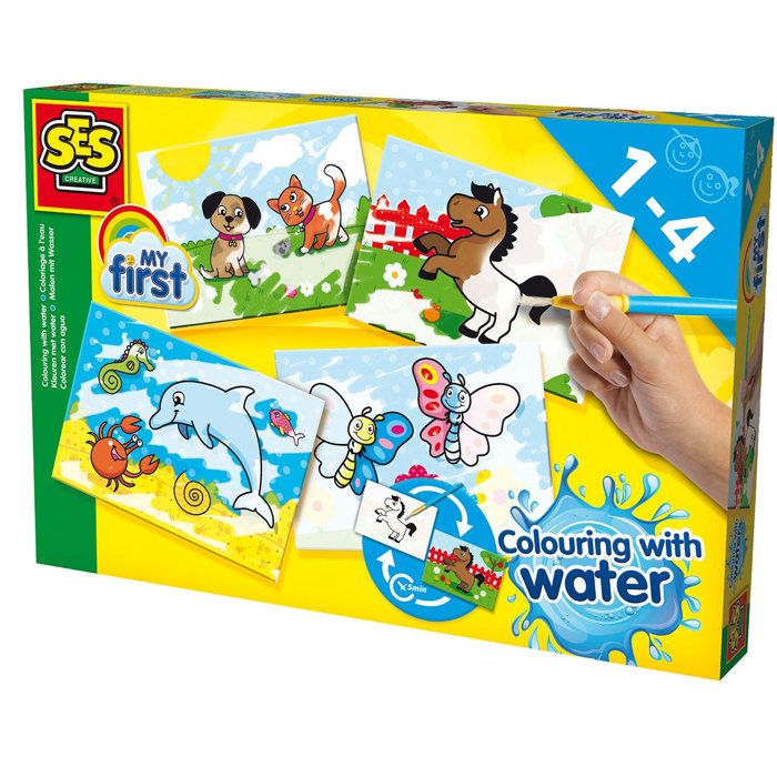 SES CREATIVE MY FIRST Coloriage à l'eau
