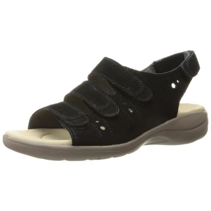 clarks sandale de pêcheur saylie witman des femmes ee8iv noir noir