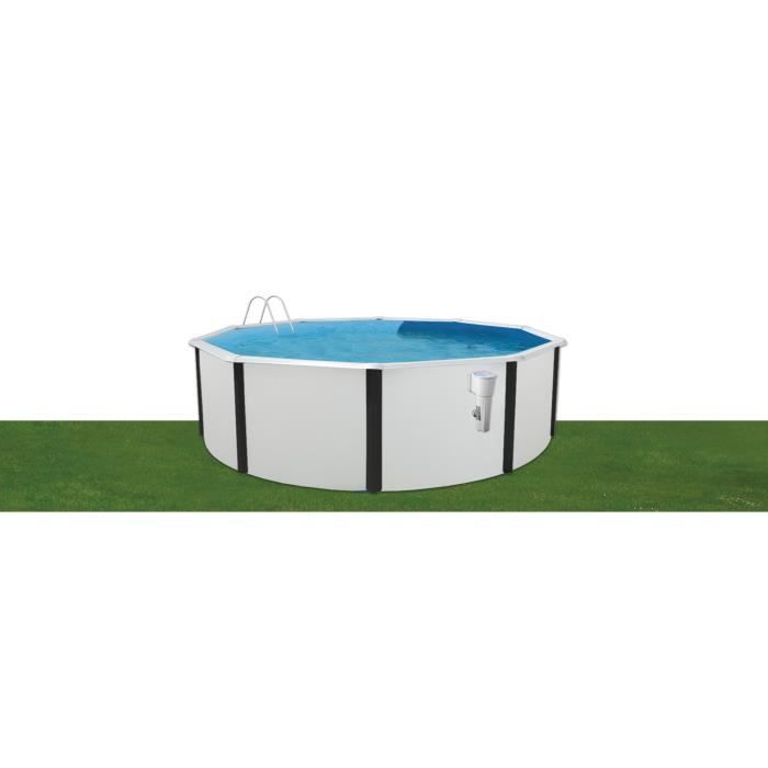 piscine acier ronde 460x120cm