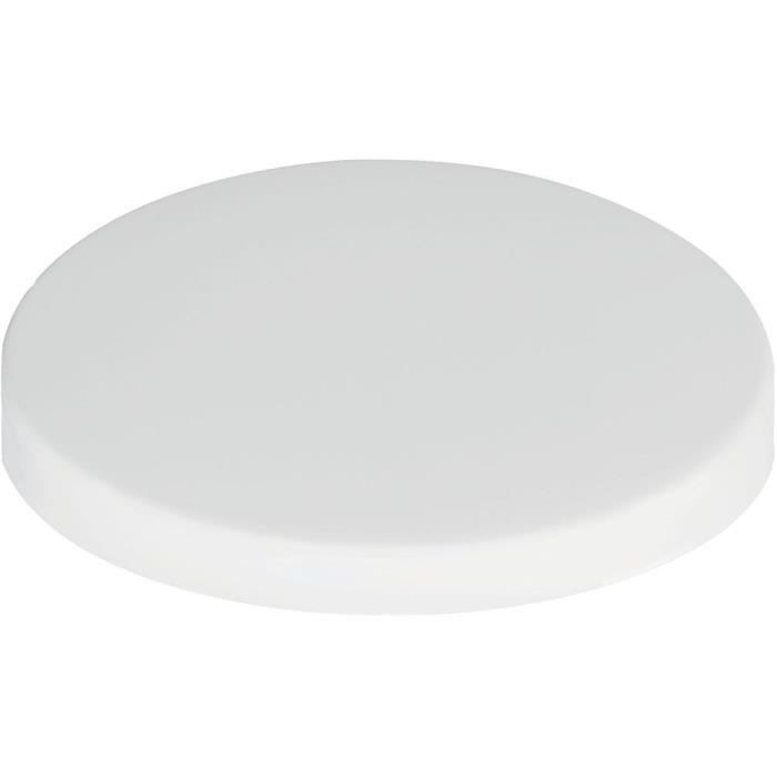 Wpro CQB210 - Cache plaque blanc - diam 200mm1