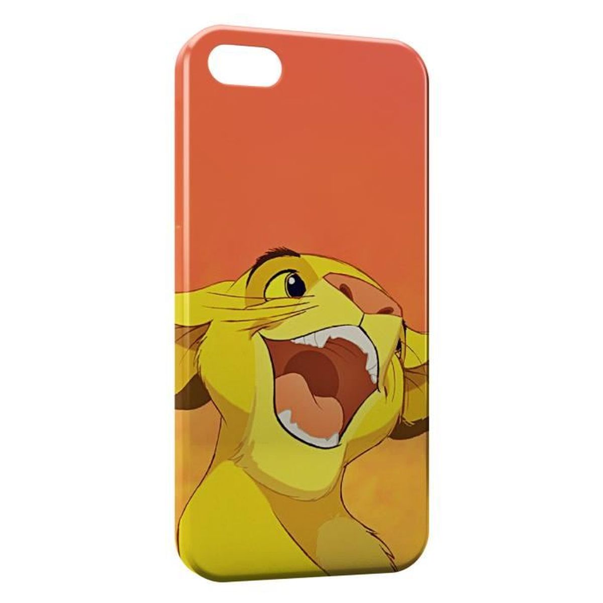 coque iphone xr roi lion silicone