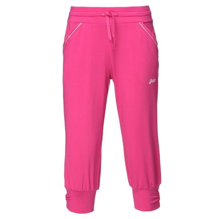 ASICS Pantacourt Knit Capri - Femme - Rose