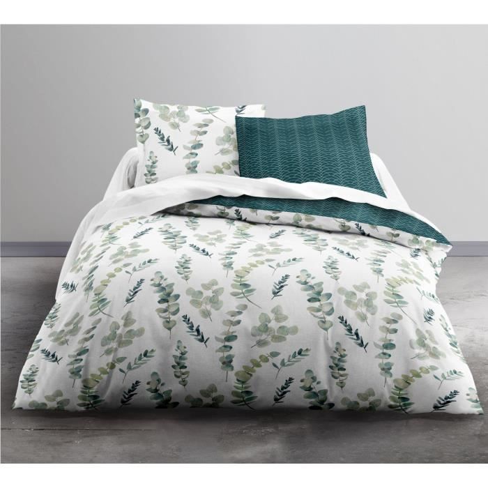 TODAY Parure de couette Enjoy Philomène - 1 housse de couette et 2 taies d'oreiller - 100% coton - 220 x 240 cm