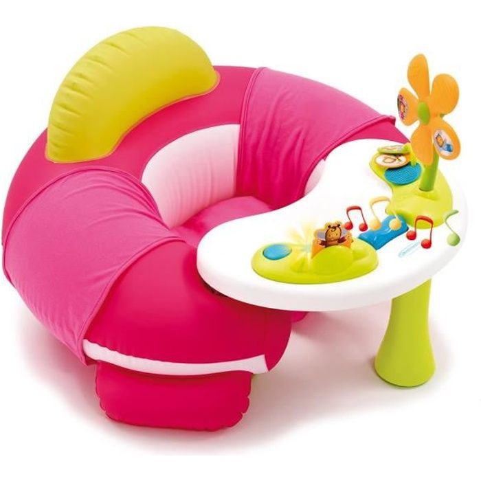 SMOBY Cotoons Cosy Seat 2 en 1 - Rose
