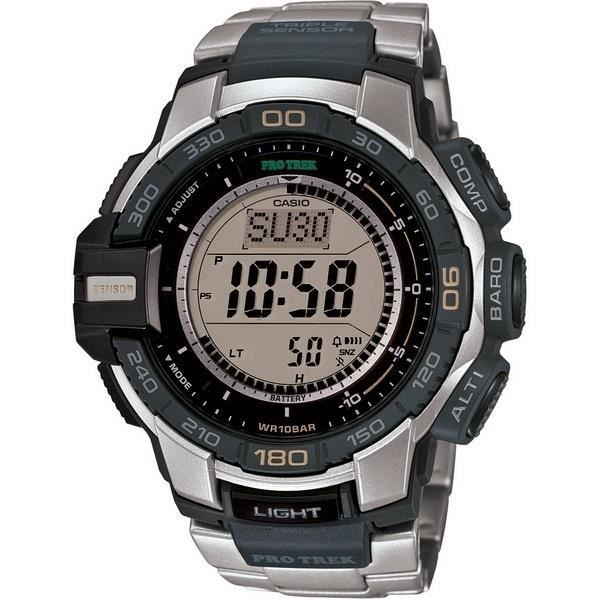 Pro Homme Casio AcierAchatvente Trek 270d 7er Montre Prg lcFKJ13u5T