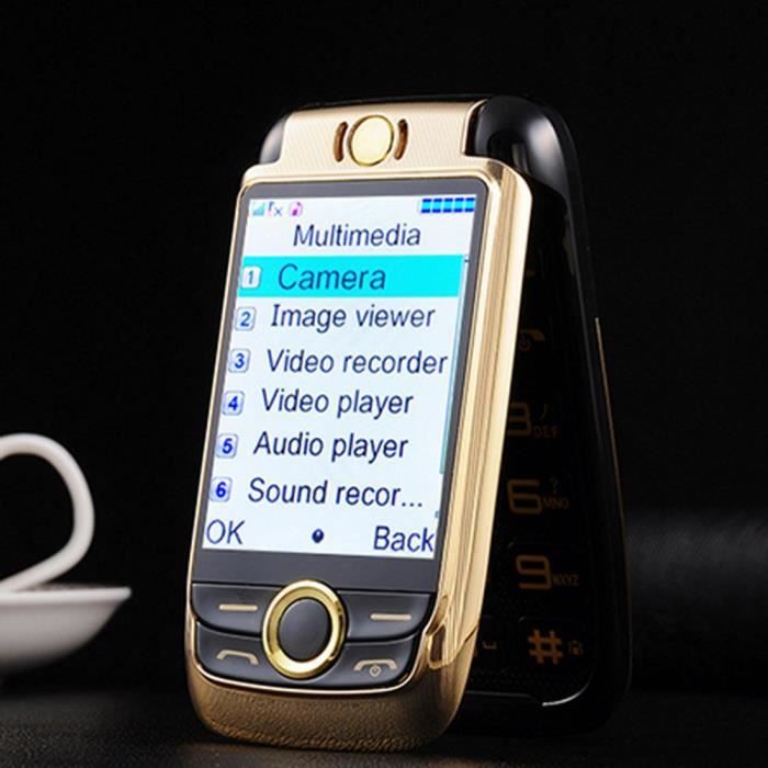  Téléphone mobile à rabat double1