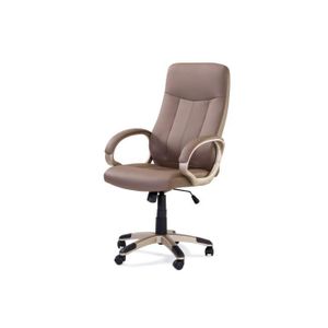 MANAGER Fauteuil de bureau Gris - Grand confort