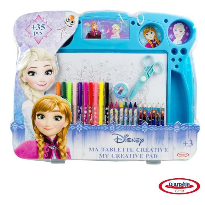 FROZEN- Tablette d'activités - Coloriage - Découpage
