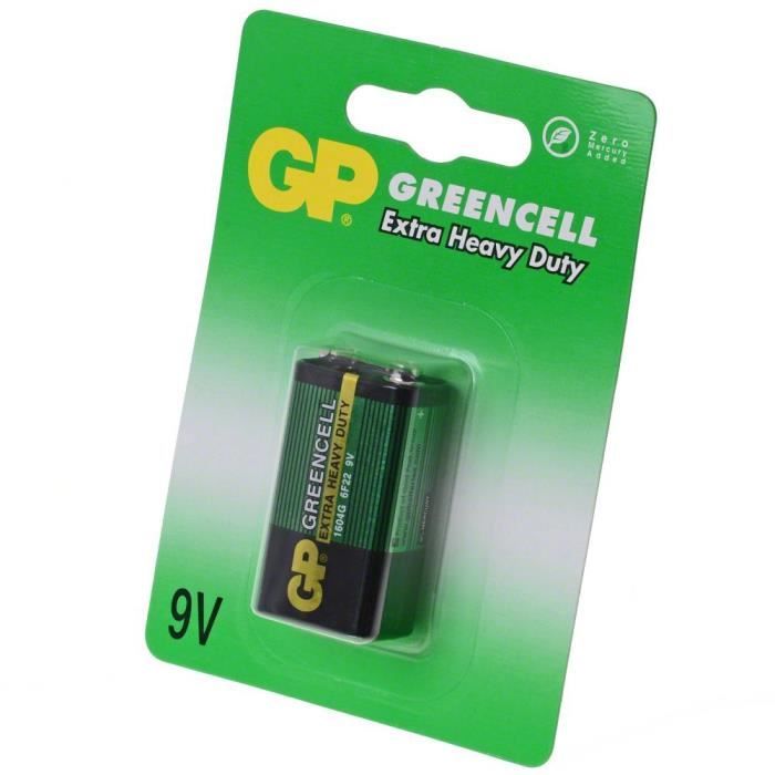 GPBM 1 pile Greencell 9V