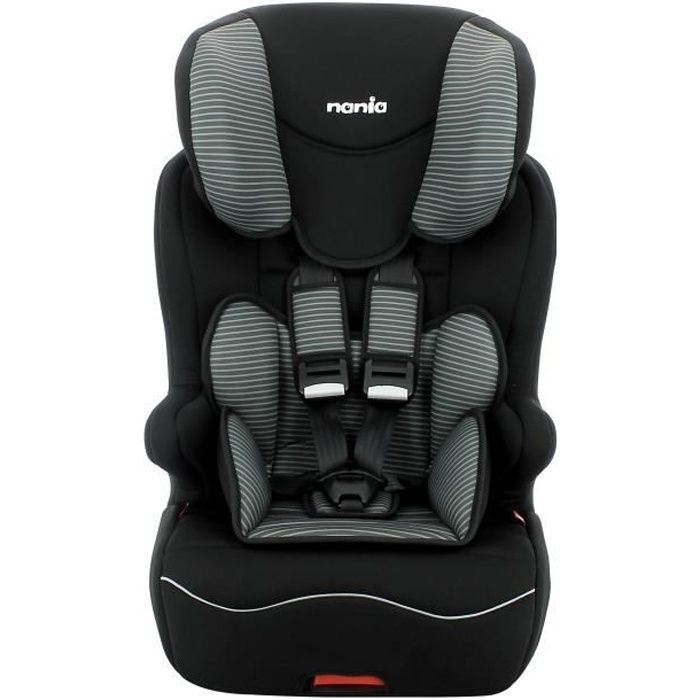 NANIA Rehausseur dossier Racer Isofix - Tech gris