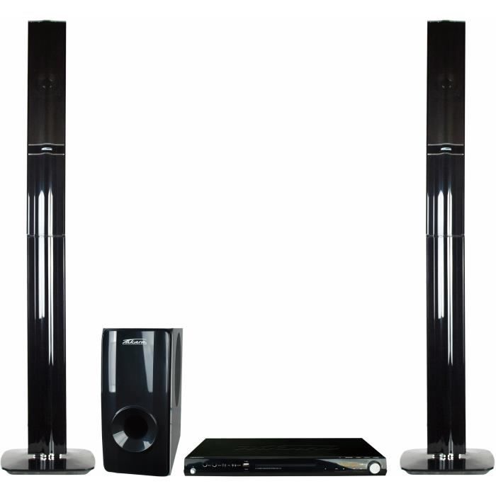 TAKARA PHC212 Home Cinéma 2.1 - 500W - Bluetooth - Noir