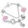 Bracelet Charms Enfant Hello Kitty Murano Glass Ro