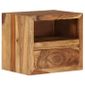 table de chevet bois massif de sesham 40 x 30 x 35 cm - achat