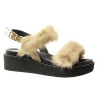 BOTTINE Angkorly - Sandale - pom-pom BOTTINE Angkorly - Sandale - pom-pom