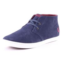 BOTTINE Fred Perry Byron Mid Hommes Bottes chukka Carbon B BOTTINE Fred Perry Byron Mid Hommes Bottes chukka Carbon B
