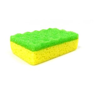 CARLINEA Eponge lavage démoustiqueuse biface