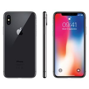 APPLE iPhone X gris sidéral 64Go APPLE iPhone X gris sidéral 64Go