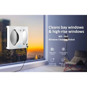 12 chiffons microfibres incluses ECO-996 ECO-DE 3 programmes Absolut Carbon Window Cleaner WINCLEAN Automatique pour fenetres