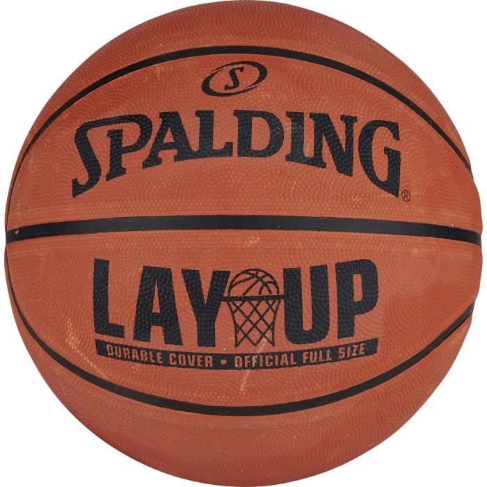 SPALDING Ballon de Basketball LAY UP - Marron