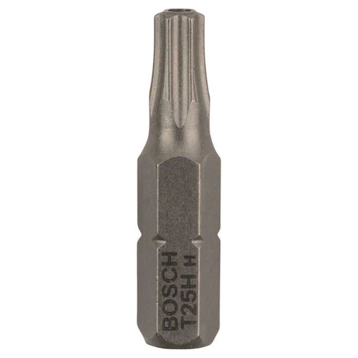 BOSCH Embout Torx TR 25 extra-dur Forme: C 6.3 2 pièces