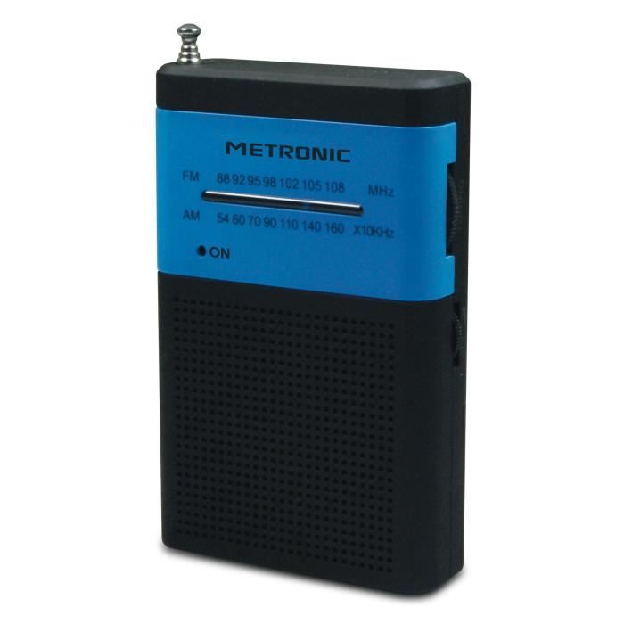 MET 477213 Radio FM de poche