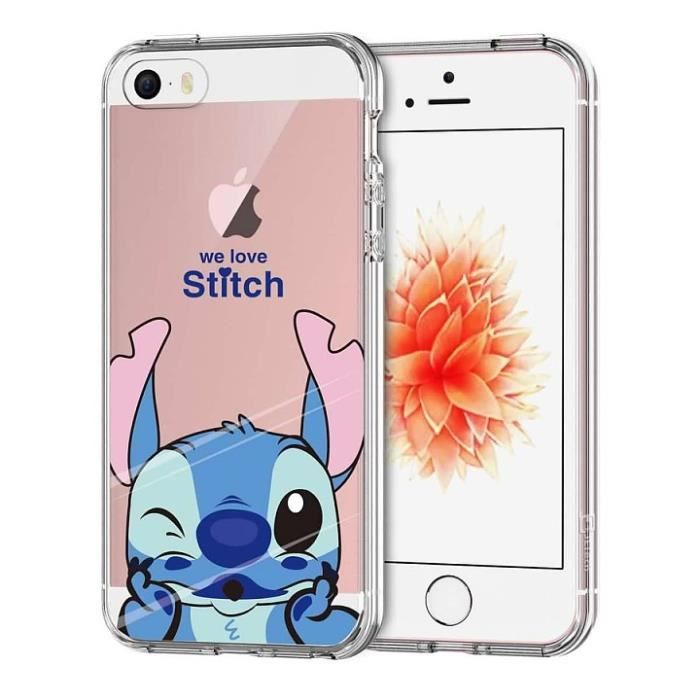 coque stitch silicone iphone 8