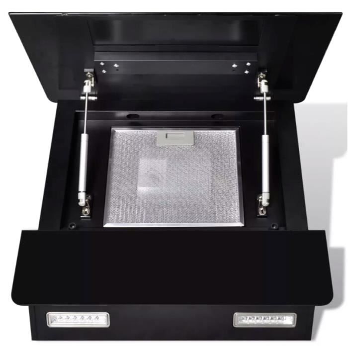 Hotte décor murale - Débit d'air2