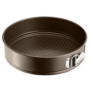 TEFAL EASY GRIP Moule Spingform J1626214 diam?tre 25 cm marron