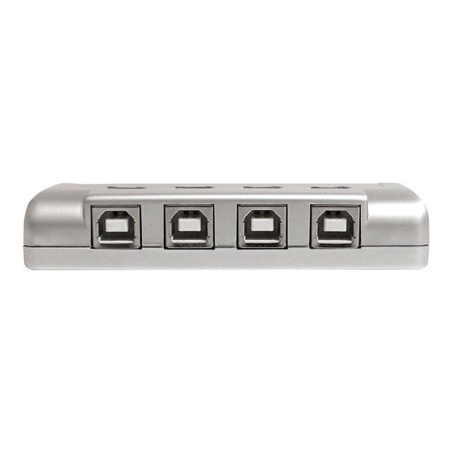 STARTECH Boîtier de partage USB 2.0 4 vers 1 - Commutateur USB pour partage de périphérique 4 ports