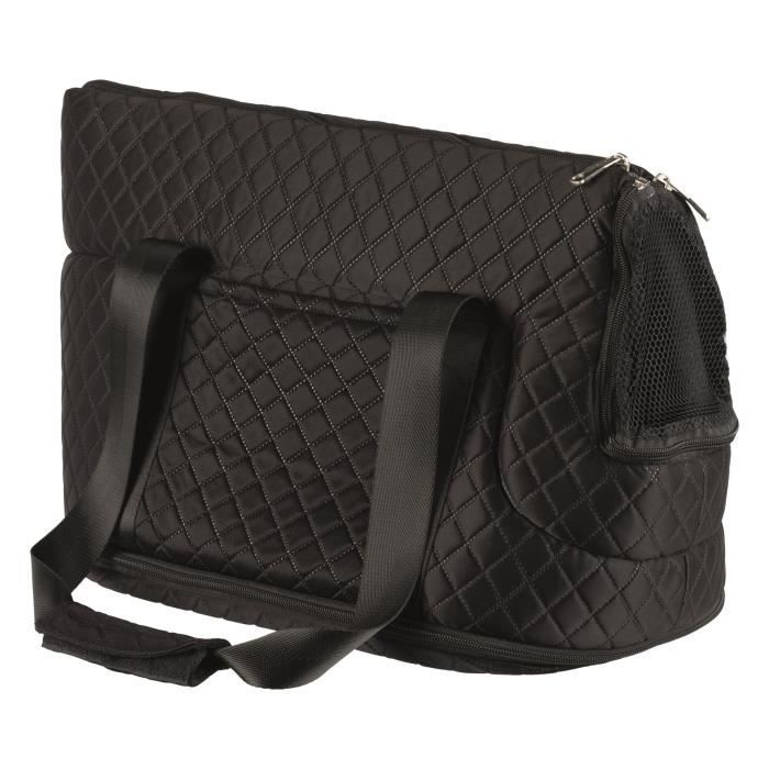 TRIXIE Sac Ruby avec 2 poches latérales - Noir - Pour chat