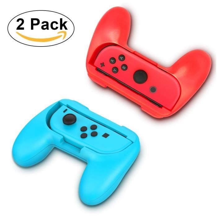 MANETTE JEUX VIDÉO 2 Pack Nintendo Switch Grip Kits Joy,Con Grips Poi