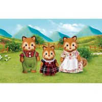 FIGURINE - PERSONNAGE SYLVANIAN FAMILIES 5215 Famille Panda Roux FIGURINE - PERSONNAGE SYLVANIAN FAMILIES 5215 Famille Panda Roux
