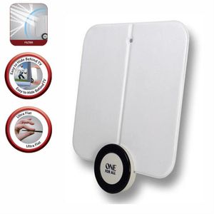 ONE FOR ALL SV9215 Antenne intérieure Ultra Slim Gain de 40dB