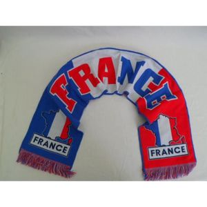 Écharpe Officielle Equipe De France De Football | Taille 140 Cm | 100% Acrylique - 3