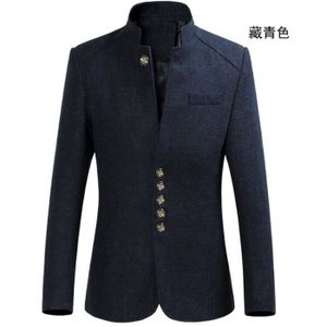 Costume col mao Costume Col Mao Pour Homme Couleur Ecru Uni Par 5 Boutons Chemise col Mao pour homme: élégance sans cravate Chemise.