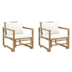 Salon de jardin bambou - Achat / Vente pas cher Salon de jardin bambou - Achat / Vente pas cher
